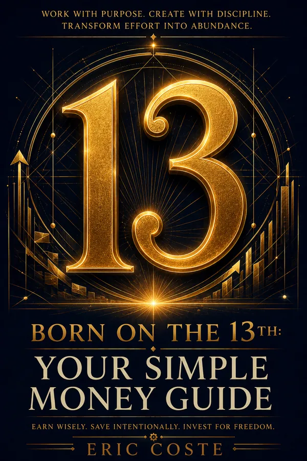 Born on the 13th: Your Simple Money Guide by Eric Coste, cover