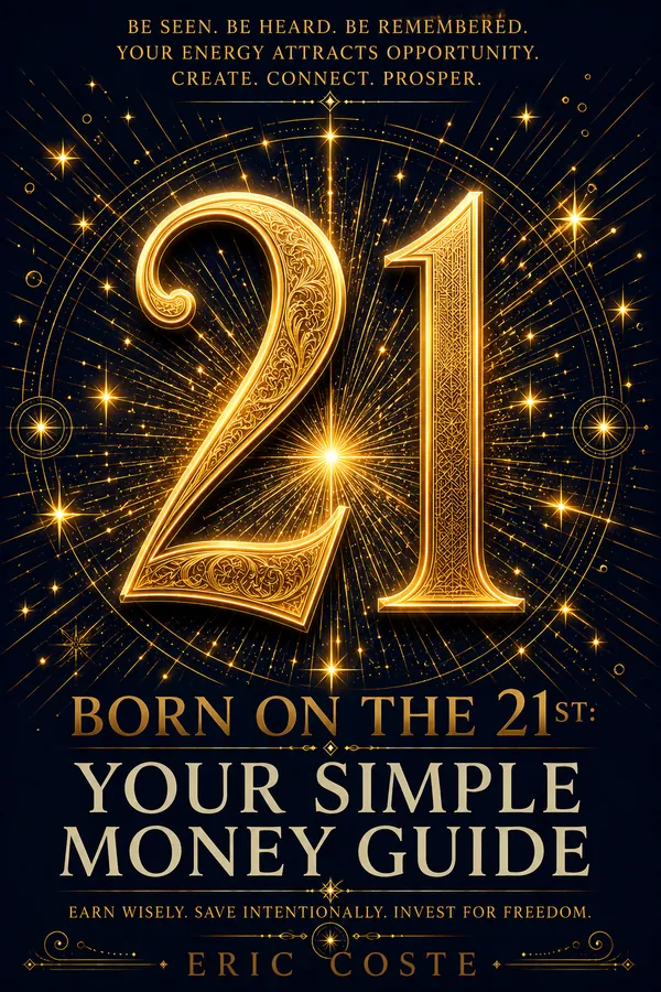 Born on the 21st: Your Simple Money Guide by Eric Coste, cover