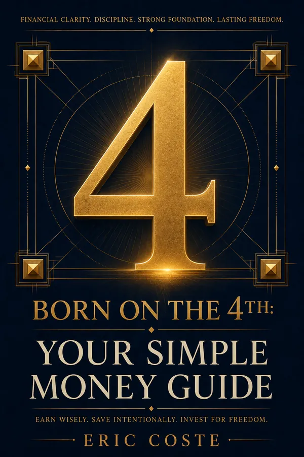 Born on the 4th: Your Simple Money Guide by Eric Coste, cover