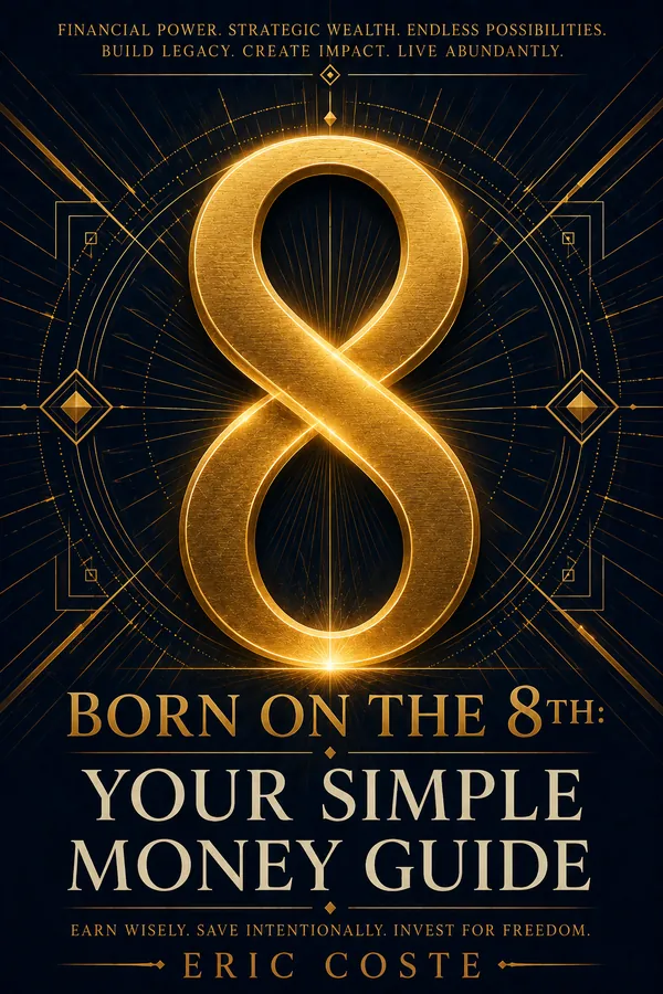 Born on the 8th: Your Simple Money Guide by Eric Coste, cover